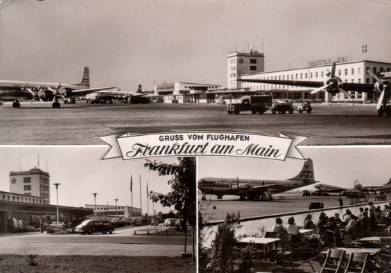 Gruss vom Flughafen Frankfurt am Main